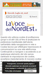 Mobile Screenshot of lavocedelnordest.eu